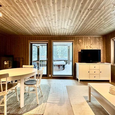 Modern Ski-In Out Apartment At Sjusjoen ภายนอก รูปภาพ