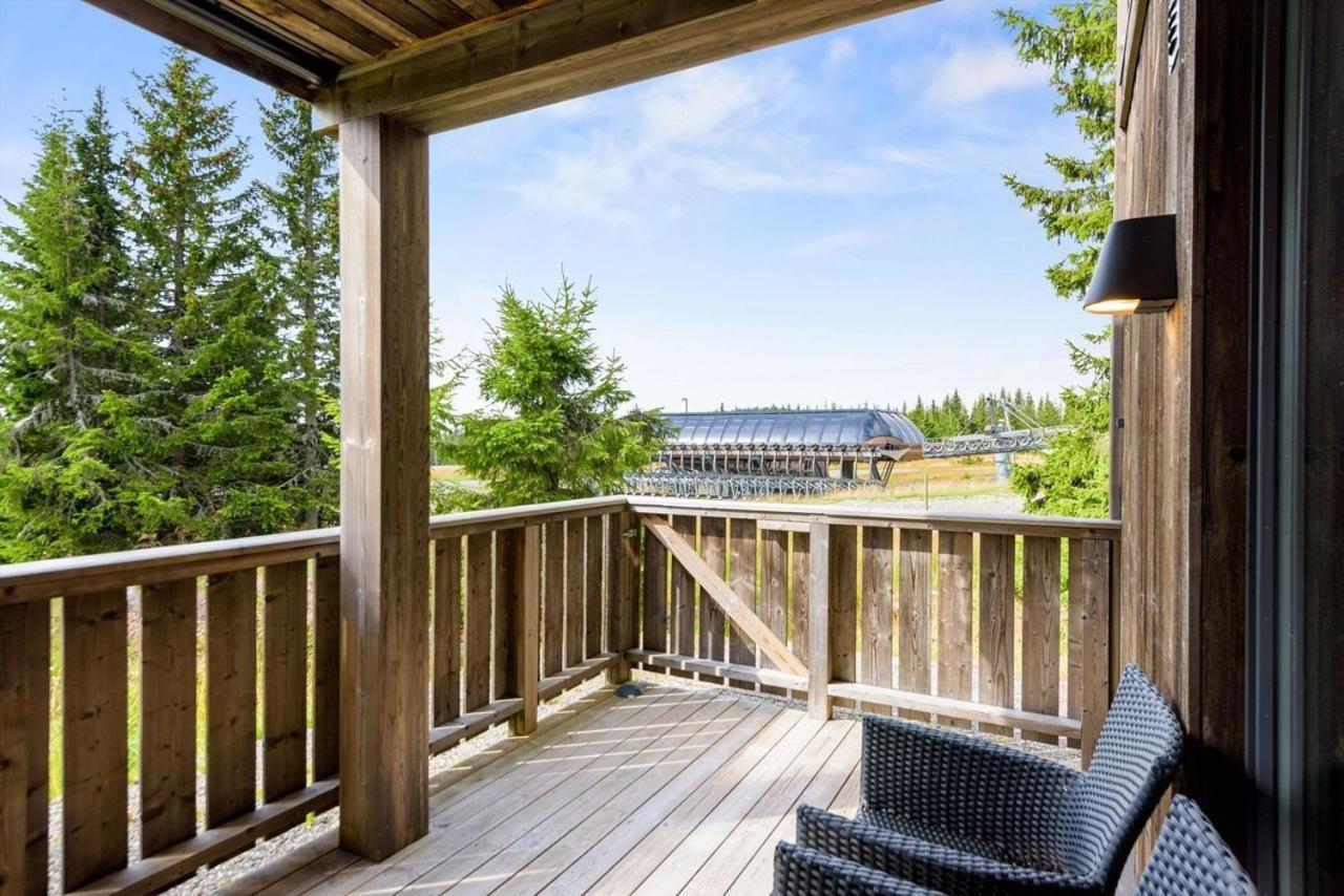Modern Ski-In Out Apartment At Sjusjoen ภายนอก รูปภาพ