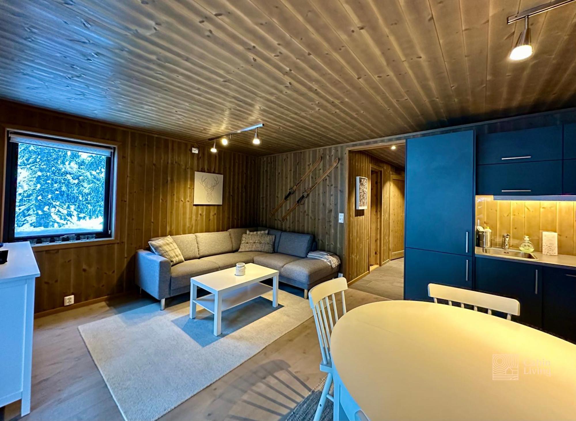 Modern Ski-In Out Apartment At Sjusjoen ภายนอก รูปภาพ
