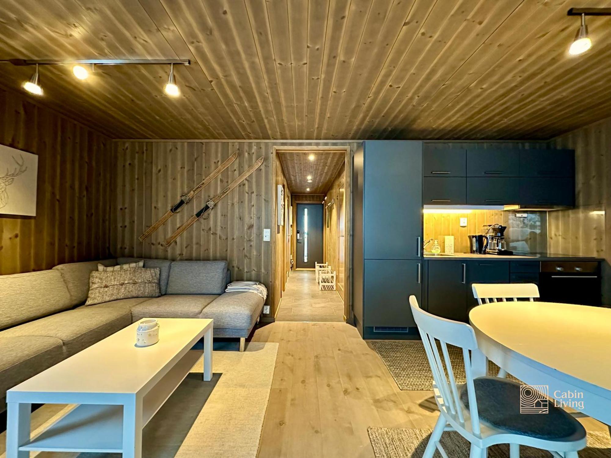 Modern Ski-In Out Apartment At Sjusjoen ภายนอก รูปภาพ